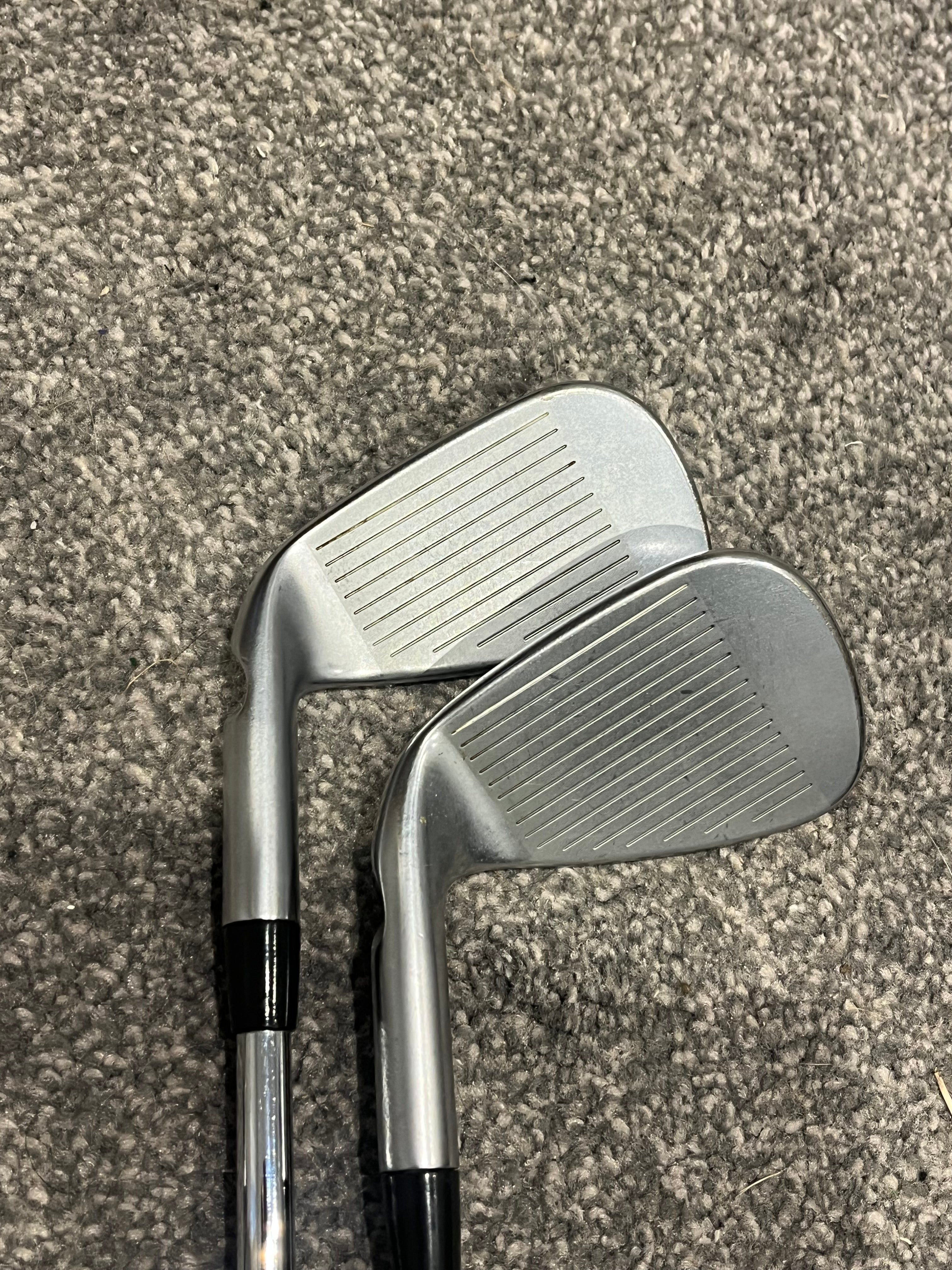 Ping i500 Irons, 6-PW, Stiff Modus Shafts, Blue Dot