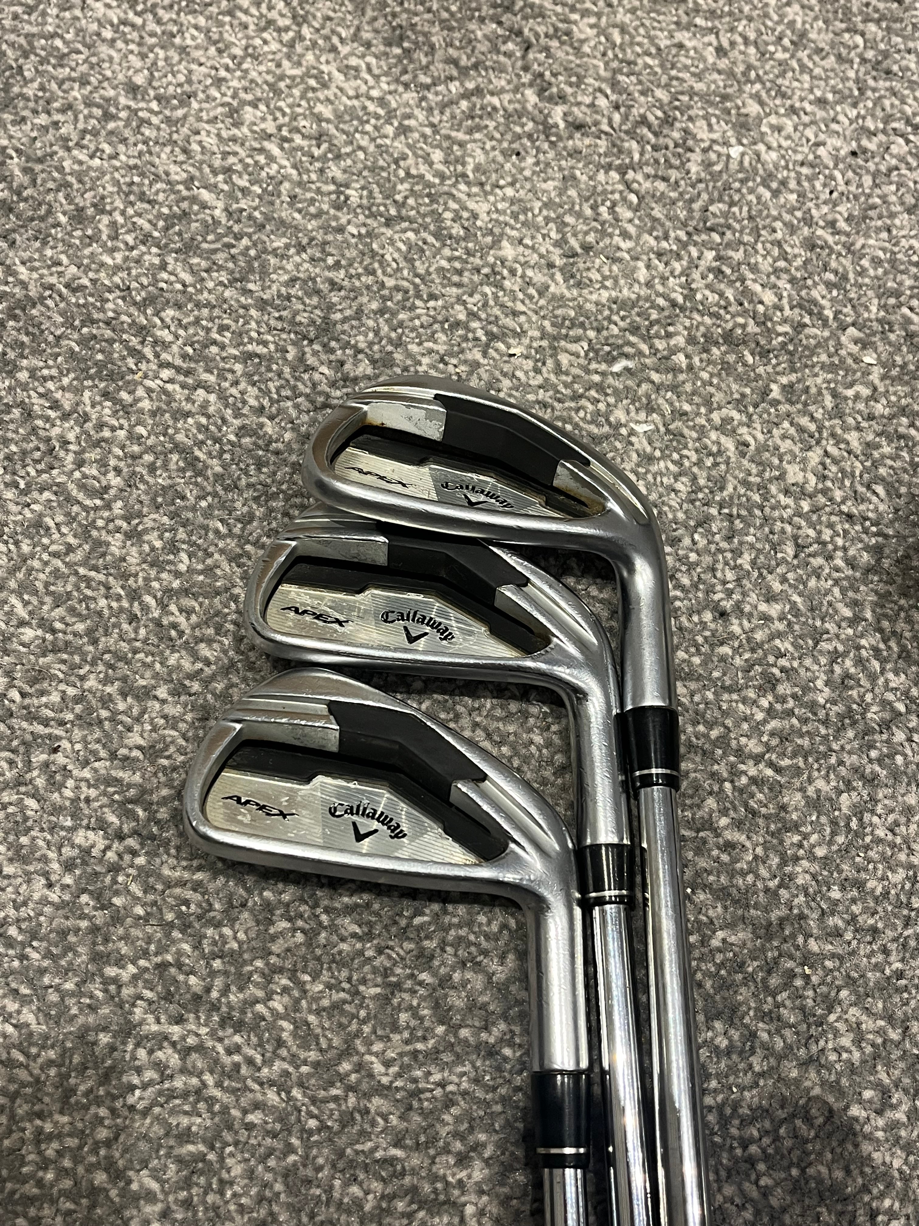 Callaway Apex Forged Irons, 5-PW, Dynamic Gold S300 Shafts