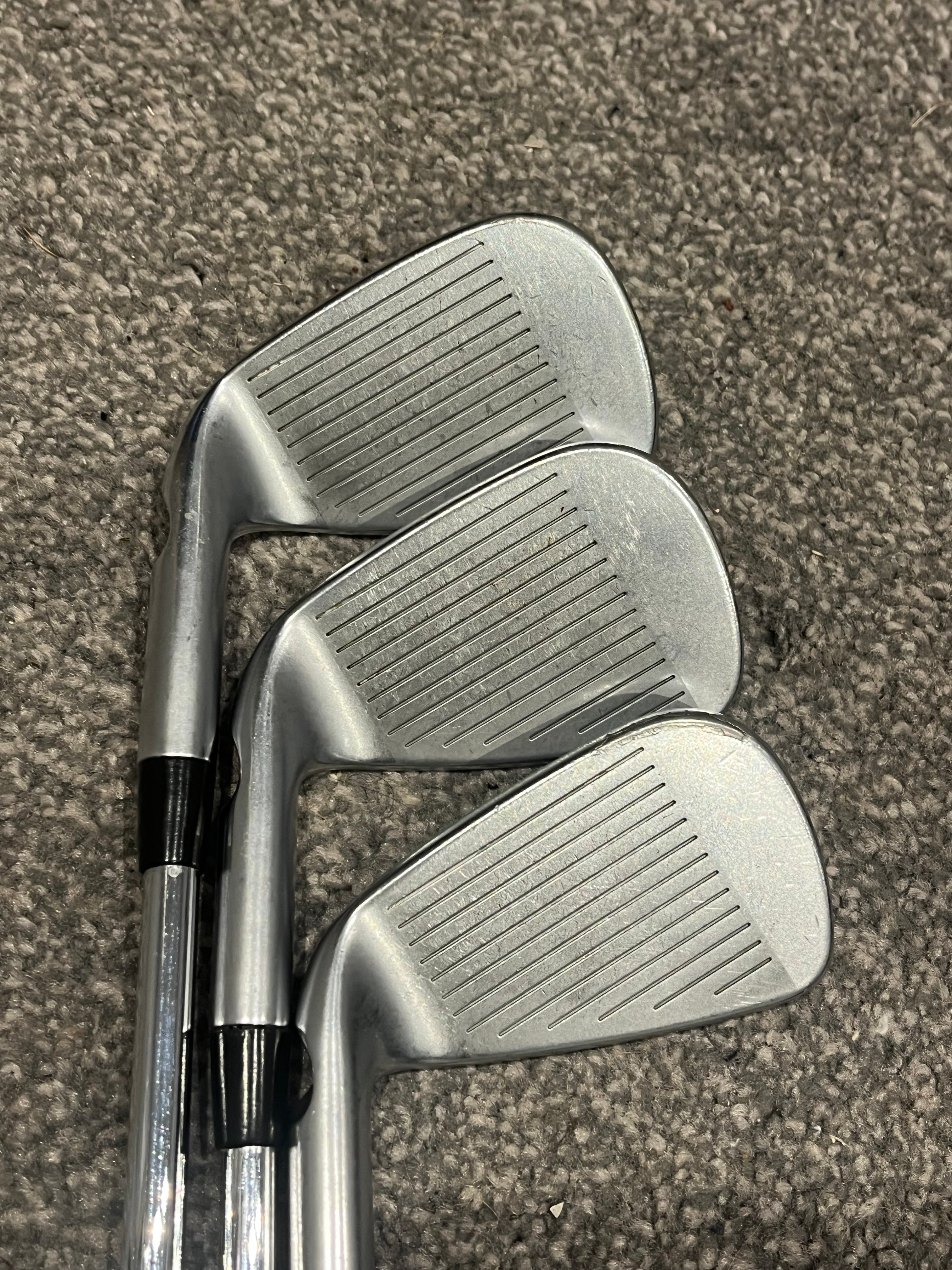 Ping i500 Irons, 6-PW, Stiff Modus Shafts, Blue Dot