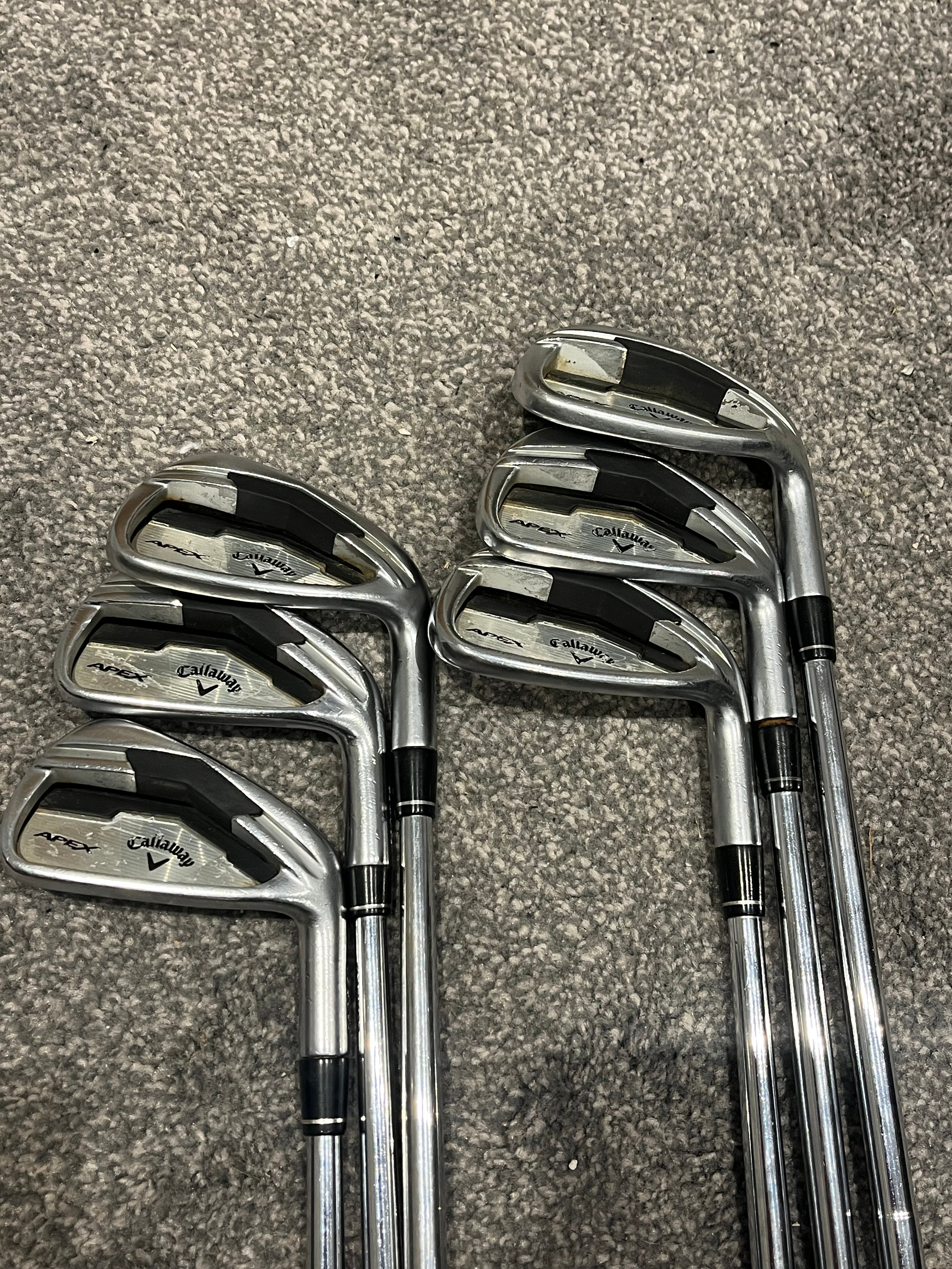 Callaway Apex Forged Irons, 5-PW, Dynamic Gold S300 Shafts