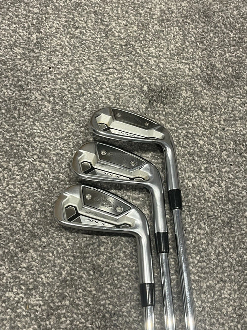 Callaway Apex TCB Irons, 4-PW, Stiff shafts